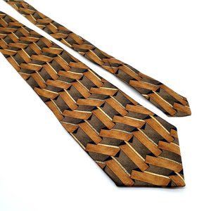 Albert Nipon Mens Necktie Designer Accessory Office Work Casual Dad Gift